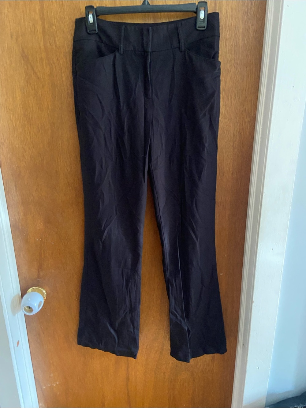 Ninety Black Straight dress pants size 4